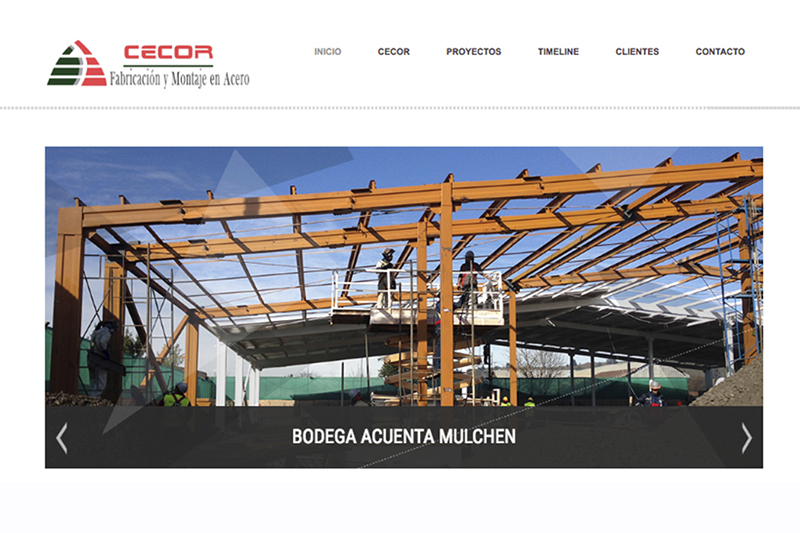 diseño web cecor